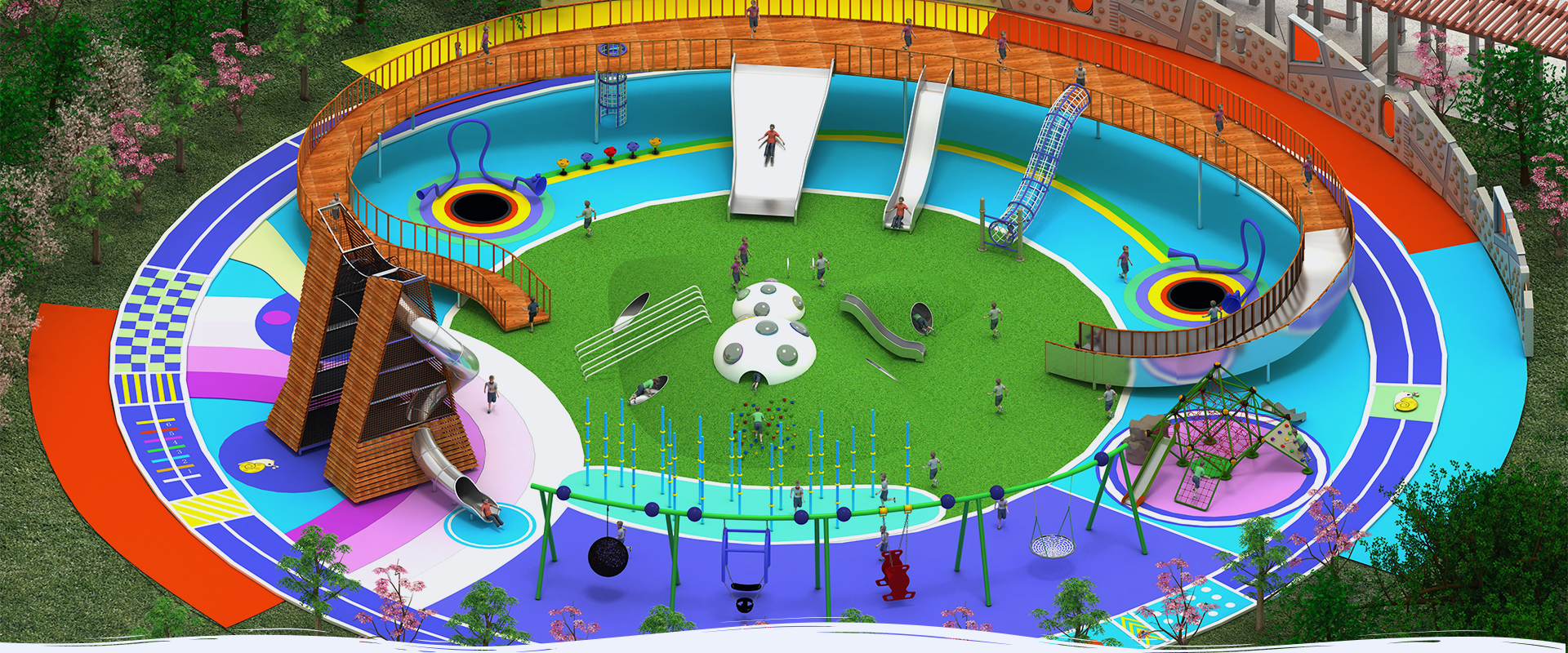 Outdoor Playground Equipment